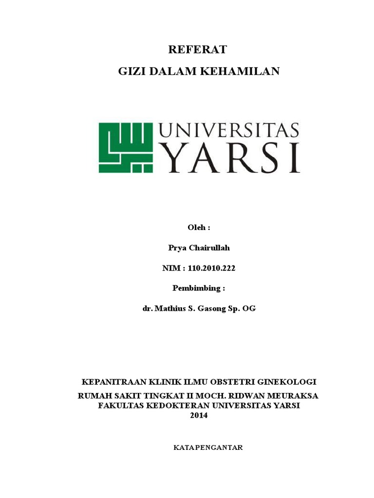 Referat Gizi Pd Ibu Hamil Referat Gizi Pd Ibu Hamil