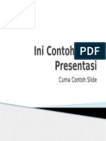 Contoh Presentasi