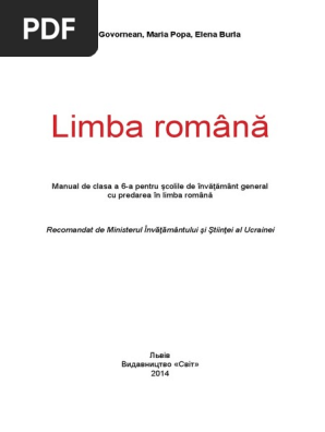 Rumunska Mova 6kl Pdf