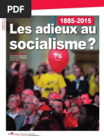 Les adieux au socialisme ? M...Belgique, 30 avril 2015.