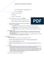 Anterior Rami Spinal Nerves: 4 Bimonthly Oral Exam QUESTIONS and ANSWERS Nervous System