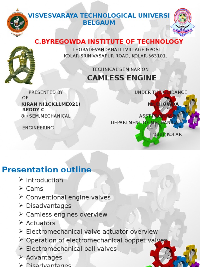Cam Less Engine 21 PDF Systems Engineering Vehicles