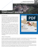 Proposal for constructing temporary shelters (English version) 
