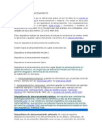 Dispositivos de Almacenamiento