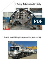 Cutter Head Being Fabricated in Italy