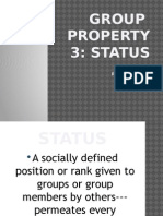Group Property 3: Status: Rommel J. Agnes BSA-2-13