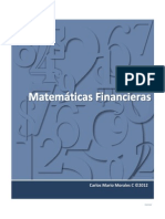 Matemáticas Financieras - Tomo 1