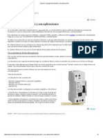 Imprimir Concepto de Disyuntor y Sus Aplicaciones PDF