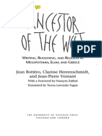 Ancestor of The West - Writing, Reasoning, and Religion in Mesopotamia, Elam, and Greece-Univ