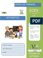 Prueba 4to 2014 Matematica