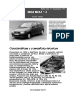 Seat Ibiza Datos Tecnicos