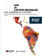 Violencia Politica y conflictos sociales en América Latina