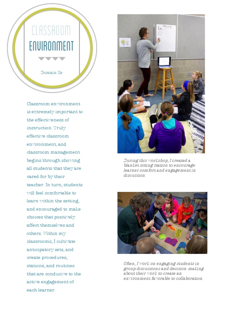 Effective Classroom Environment Strategies | PDF