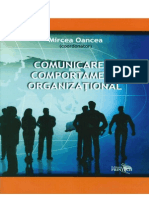 Comunicare Si Comportament Organizational - Cercetare Rural Antreprenor PDF