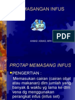 Pemasangan Infus