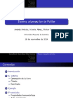 Sistema Criptografico Paillier