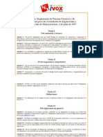 Reglamento de Normas Técnicas y de Seguridad para Las Actividades de Exploración y Explotación de Hidrocarburos, 2 de Julio de 1997