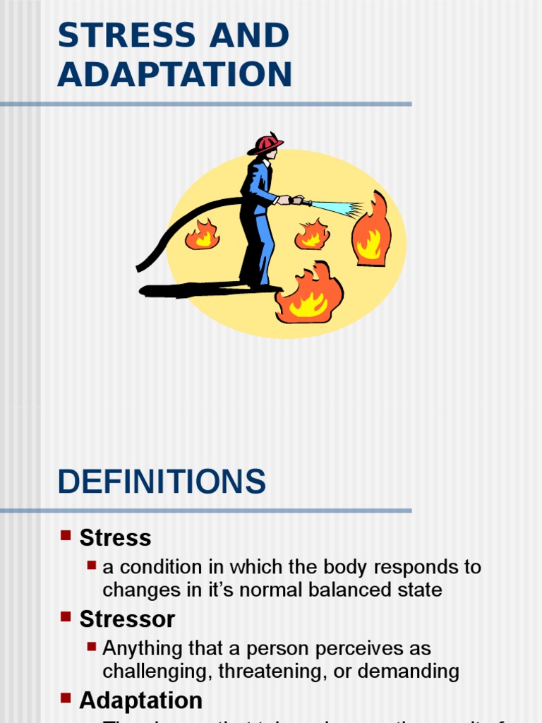 Understanding Stress and Adaptation | PDF | Self-Improvement