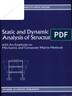 Static and Dynamic Analysis of Structures