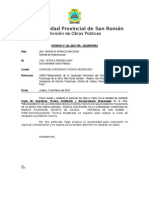 Informe N°122 Gerencia para Rancho