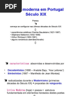 A Lírica Moderna Em Portugal Século XIX