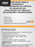 Jornada de Extensu00E3o Da UFPA Agu00EAncia