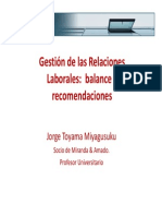 Gestion de Las Relaciones Laborales