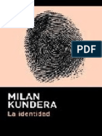 La Identidad - Milan Kundera
