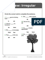 Grammar Time Irregular Verbs