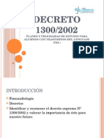 Decreto 1300