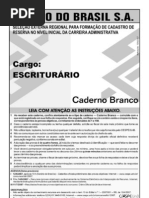 Prova para Banco do Brasil S A  - BB aplicada em 10 de Junho de 2007