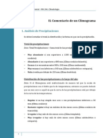 Ficha II. Comentario de Un Climograma