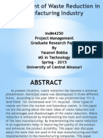 IndM4250 Project Term Paper PPT Bobba