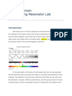 Ring Resonator Lab