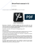 IDrumTech User Manual Traduzudo para Português BR