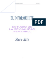 Shere Hite - Informe Hite Sobre La Sexualidad Femenina [PDF]
