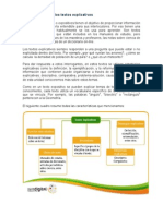 Características de Los Textos Explicativos