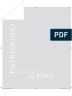 Patrimonio Arqueologico Del Peru