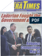 Robert MacLean Supreme Court Front Page Ladera Ranch Times - May 2, 2015