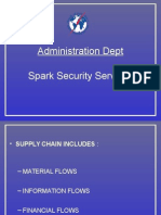 Administration Dept Spark Security Services