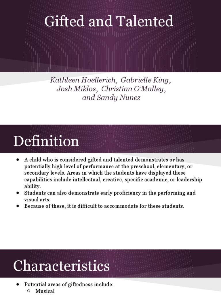 gifted and talented Intellectual Giftedness Epistemology