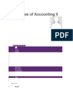 Principles of Accounting II