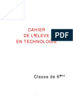 Cahier Eleve 6e