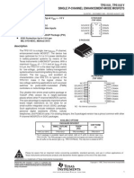 [TI] SINGLE P-CHANNEL ENHANCEMENT-MODE MOSFETS.PDF