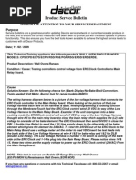 Dacor Technical Manual | Electric Current | Relay