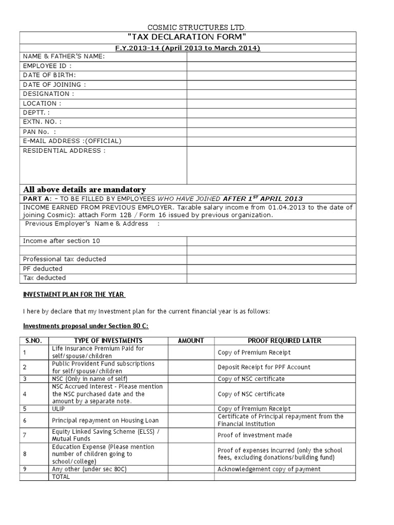 tax-declaration-form