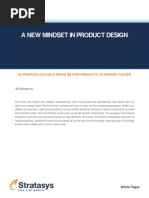 A New Mindset in Product Design