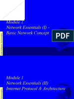 Network Essentials (I) - Basic Network Concept