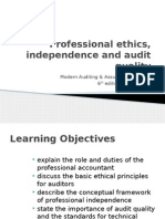 Ethics, Independence Quality Chapter 3