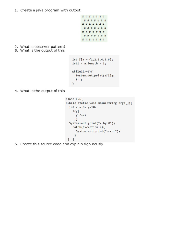 Java Observer Pattern Explained with Code | PDF